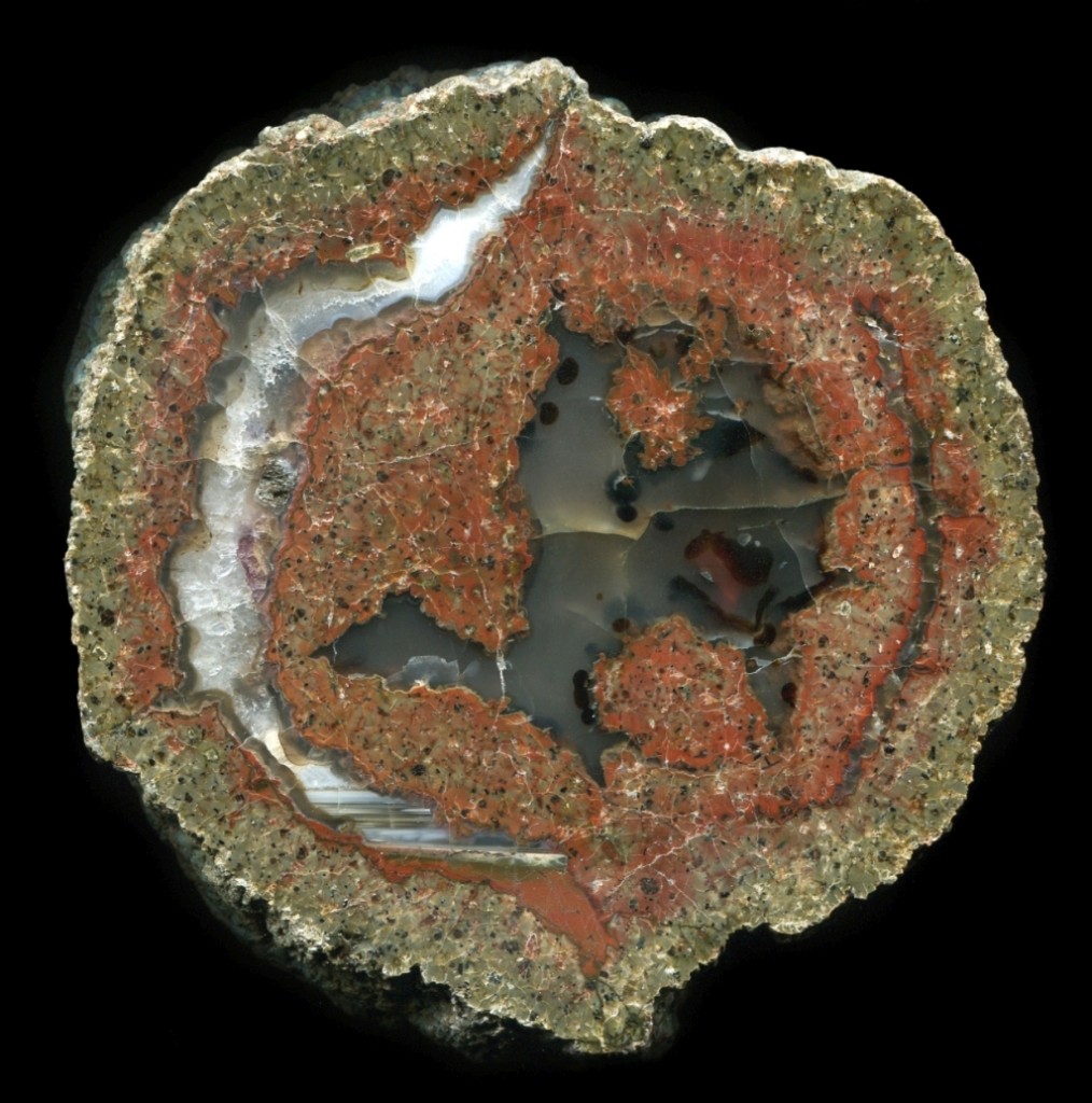 Pink-Stained Chukotka Thunderegg
