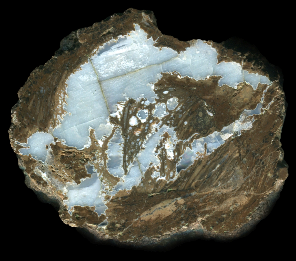 'East Siberia' Thunderegg with Smeared/Stretched Matrix