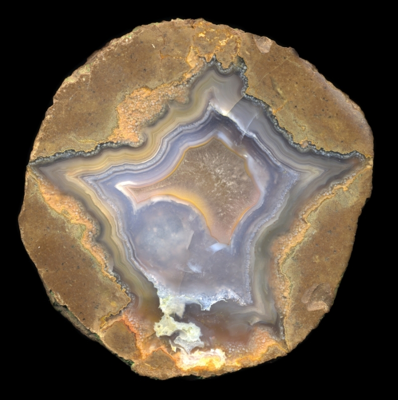 Large Yadrino Thunderegg with Fine Agate
