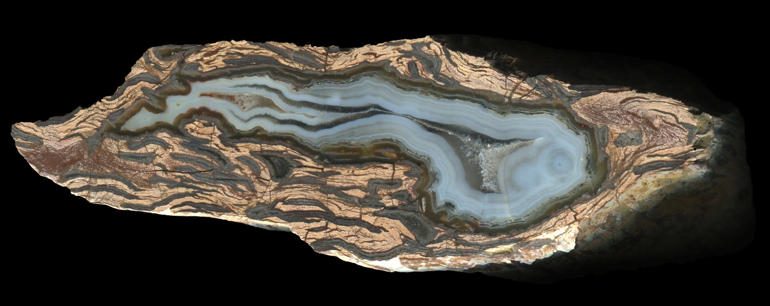 Emirler Village Rhyolite Nodule with Pale Agate