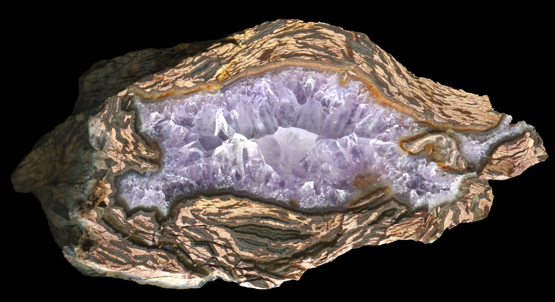 Emirler Village Rhyolite Transitional Nodule with Lively Agate