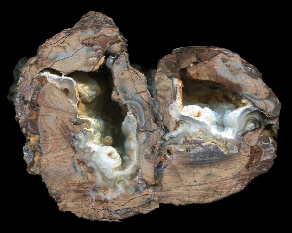 Virgin Valley Thunderegg Geode