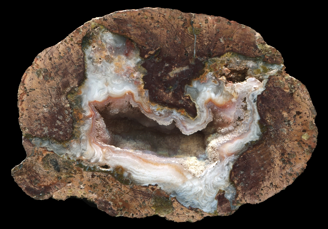 Battle Mountain Thunderegg with Cloud Agate