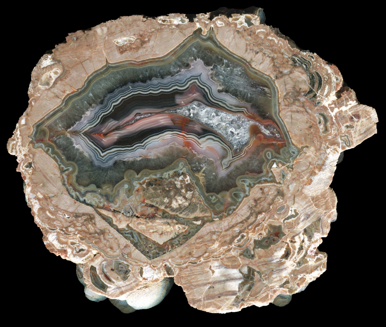 Spectaculally Complex Baker Thunderegg with Massive Floater