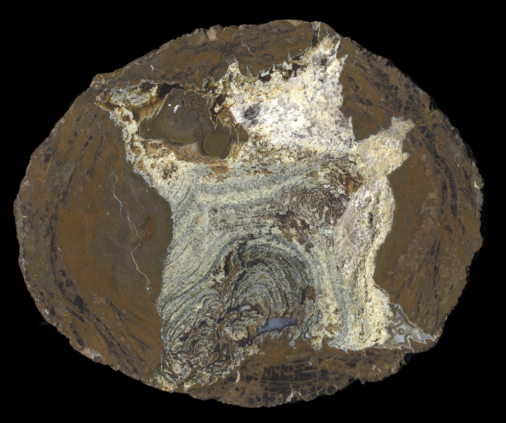Massive Richardson Bed 2 Thunderegg with Swirling Mineralisation