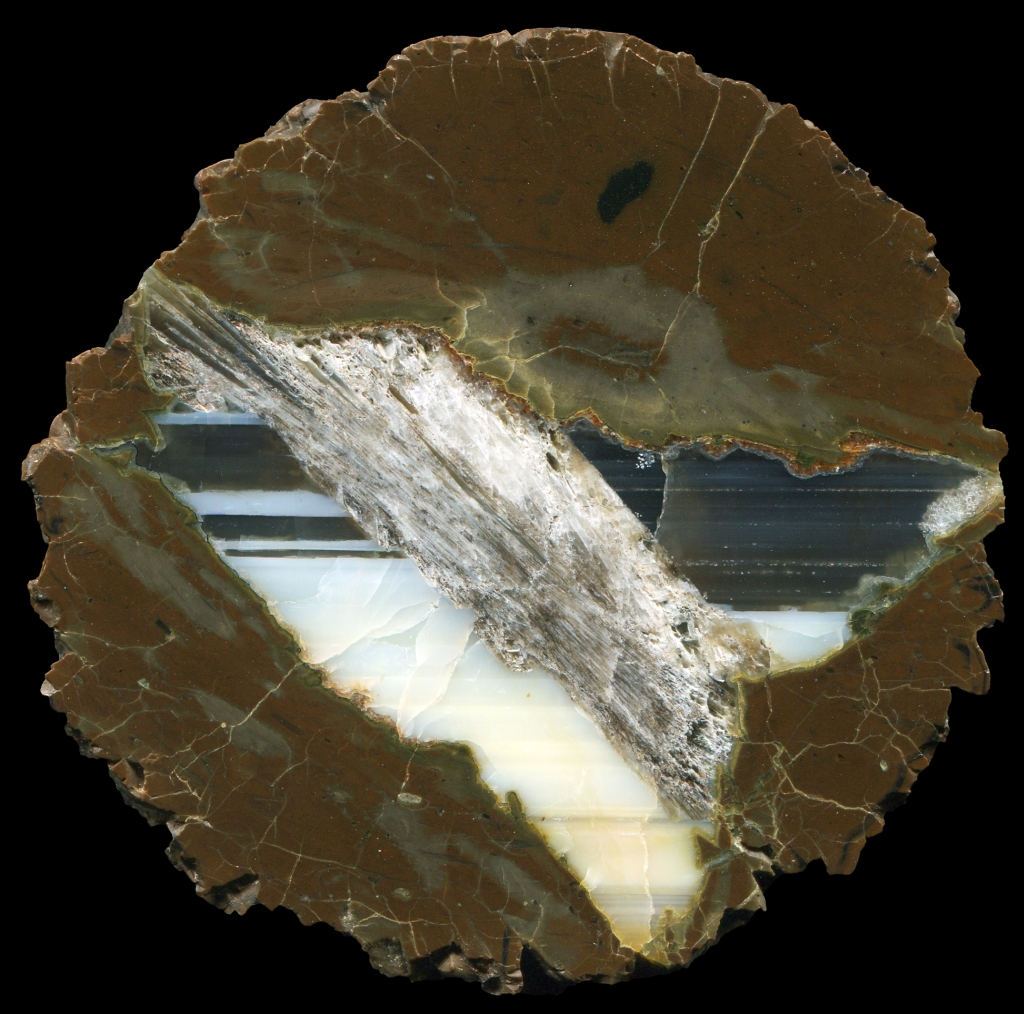 "Close to the Main Road" Specimen with Crystal Spray