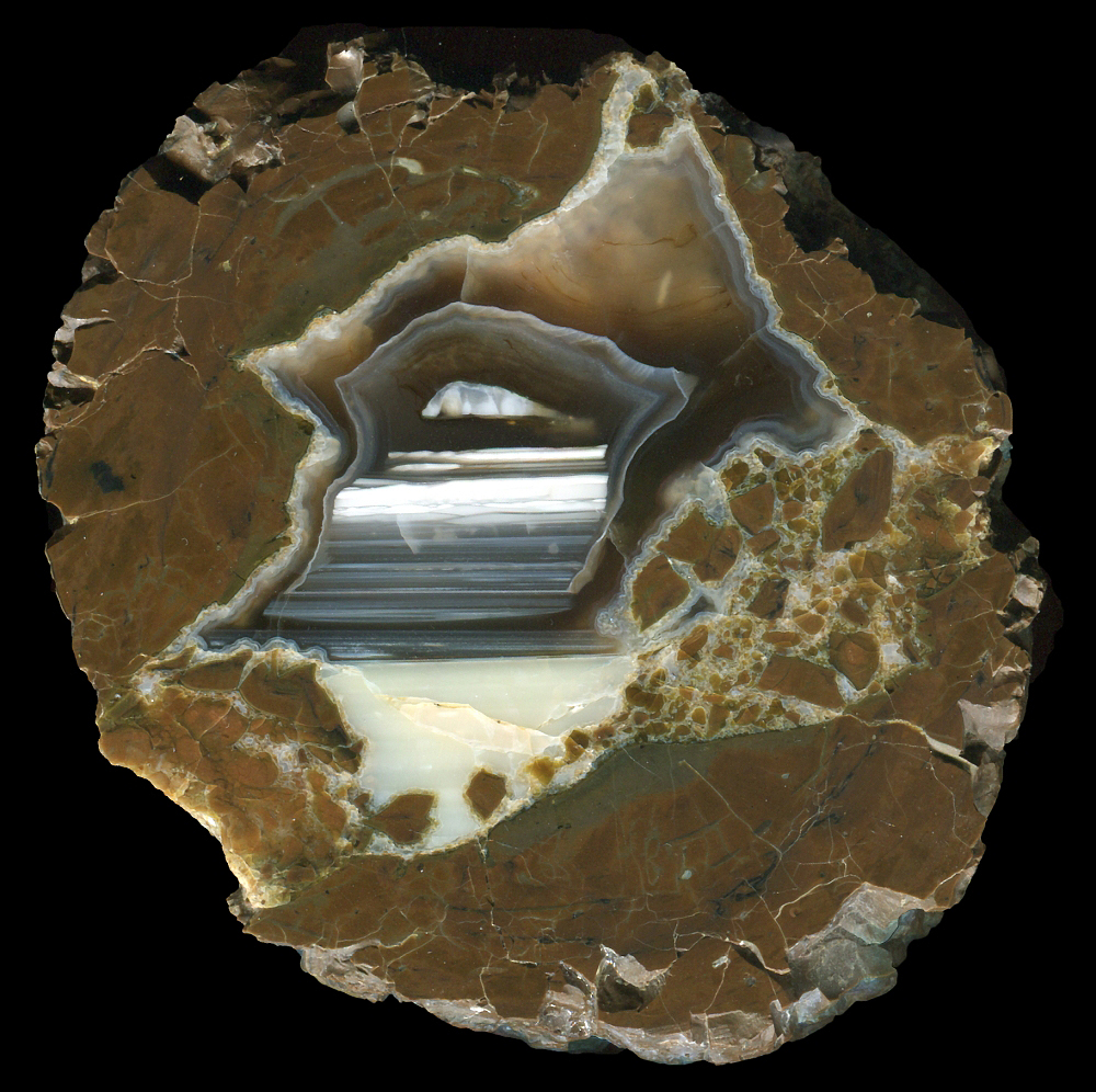 "Close to the Main Road" Specimen with Complex Core