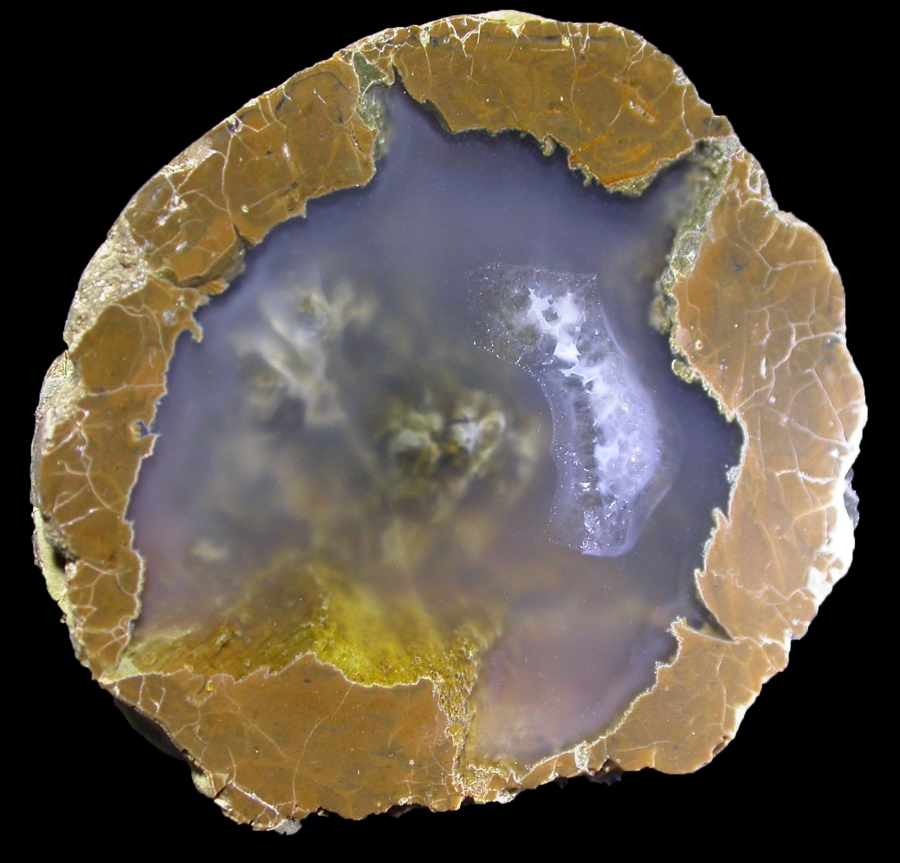 Wild Iris Thunderegg with Submerged Mystery