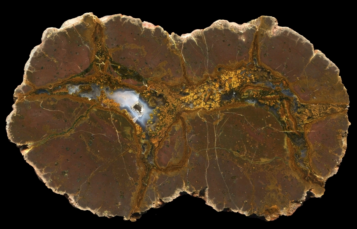 Red Hill Lower Bed Thunderegg with Plume