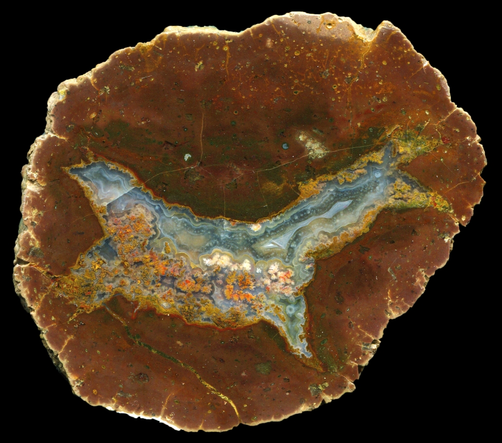 Red Hill Lower Bed Thunderegg with Plume