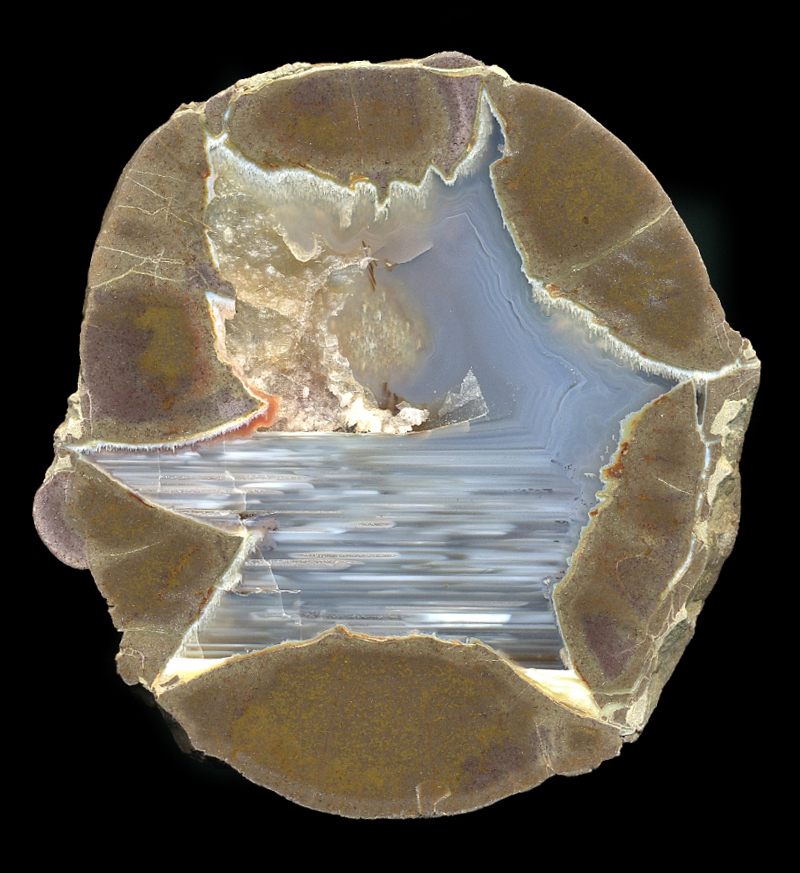 Mutton Mountain Thunderegg with Leveling Lines