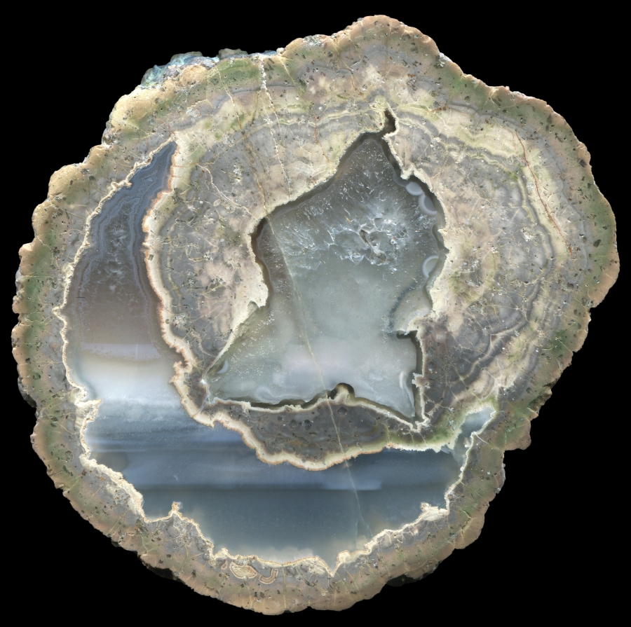 Large Fallen Tree Thunderegg from the Glory Hole