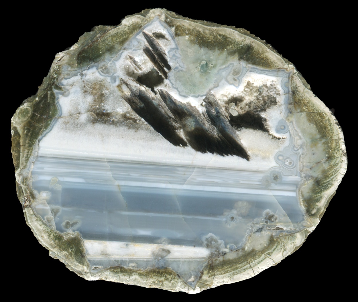 Naches River Thunderegg with Decayed Hollows