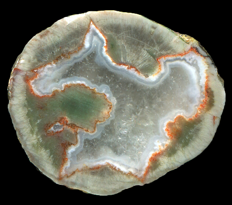 Classic Green Naches River Bed #2 Thunderegg