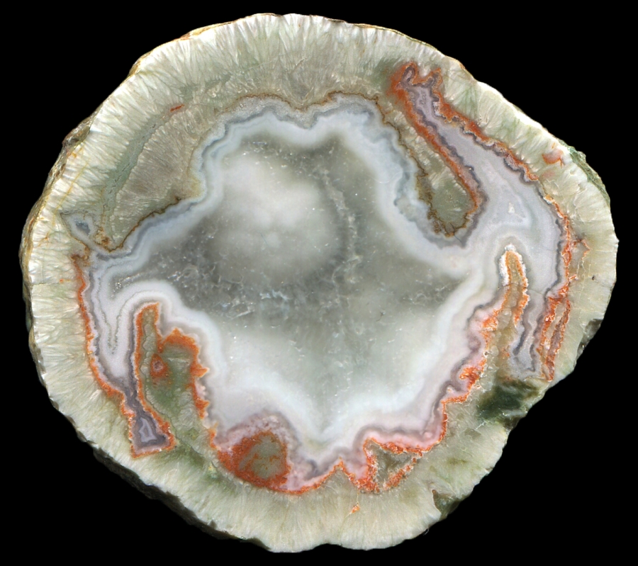Naches River Bed #2 Thunderegg with Swirled Core