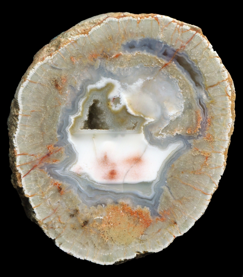 Beautiful and Somewhat Larger Naches River Bed #2 Thunderegg