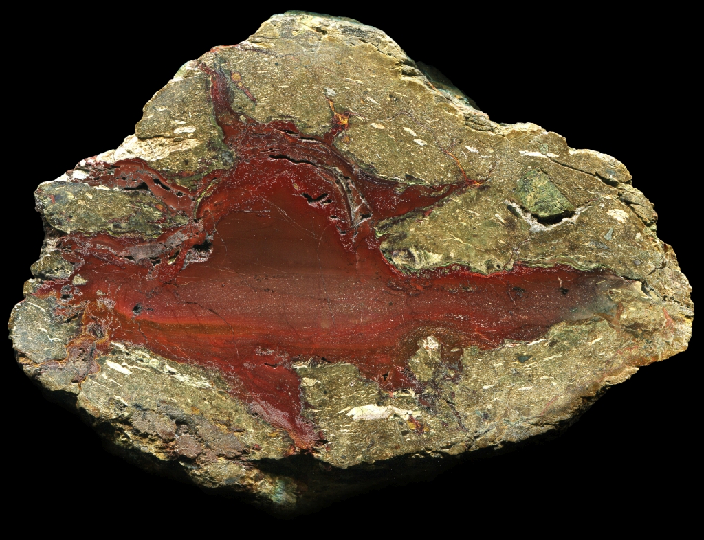 First Creek Thunderegg with Red Mud Core