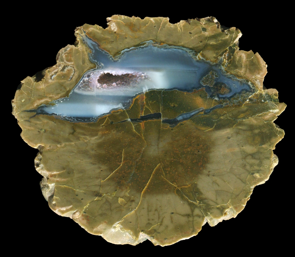 Paintbrush Bed Thunderegg with Milky Agate