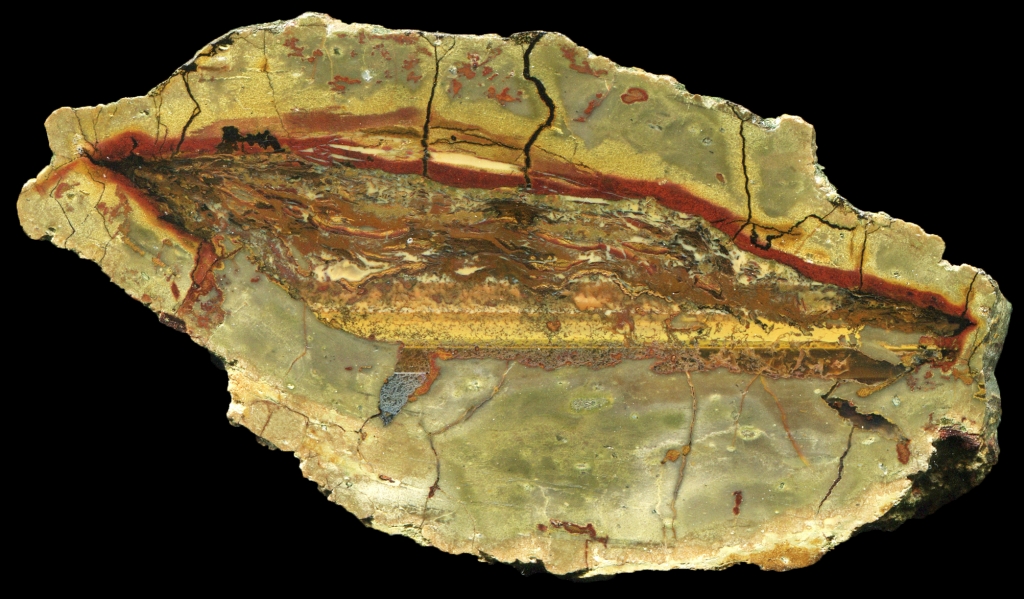 Flat Bed Thunderegg with Complex Core and Extraordinary Fine Details